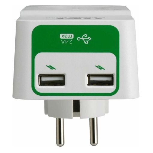 Εικόνα της Πρίζα Ασφαλείας APC Essential SurgeArrest 1 Θέσης & 2 USB White PM1WU2-GR