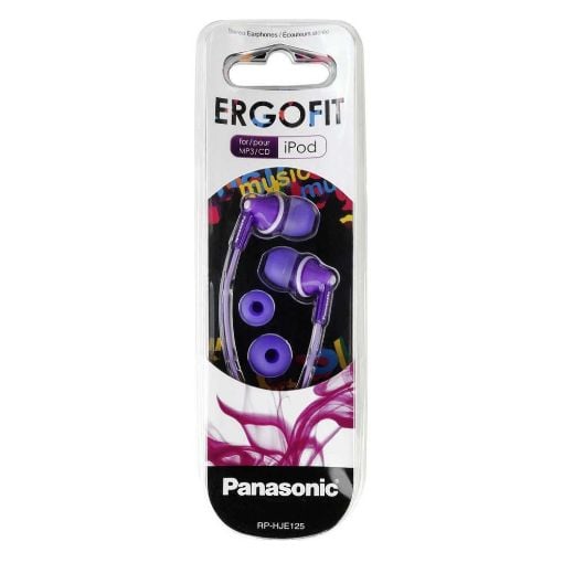 Εικόνα της Handsfree Panasonic Ergofit HJE125 Purple RPHJE125EV