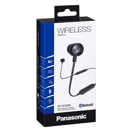 Εικόνα της Wireless Earphones Panasonic HTX20B Black RP-HTX20BE-K