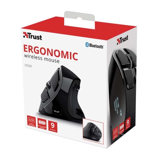 Εικόνα της Ποντίκι Trust Voxx Rechargeable Ergonomic Wireless 23731