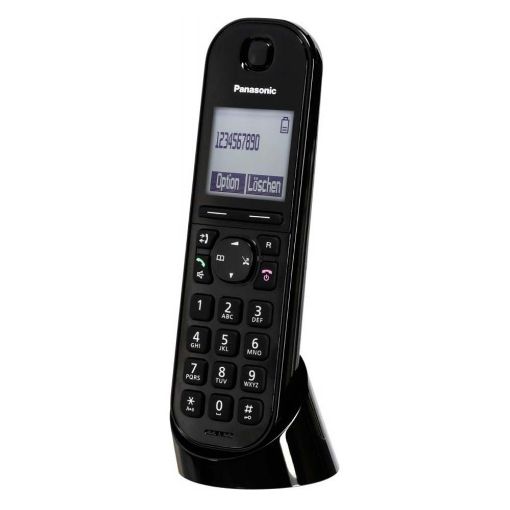 Εικόνα της Ασύρματο IP Τηλέφωνο Panasonic KX-TGQ200GB Black