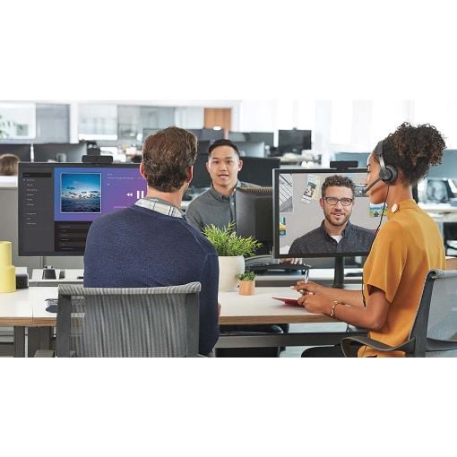 Εικόνα της Headset Logitech Zone Wired MSFT Teams 981-000870