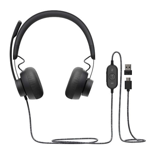 Εικόνα της Headset Logitech Zone Wired MSFT Teams 981-000870