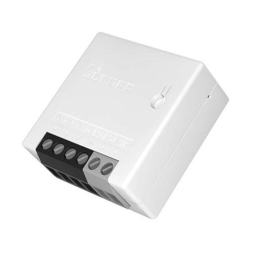 Εικόνα της DIY Smart Ενδιάμεσος Διακόπτης Sonoff Wi-Fi White MINIR2