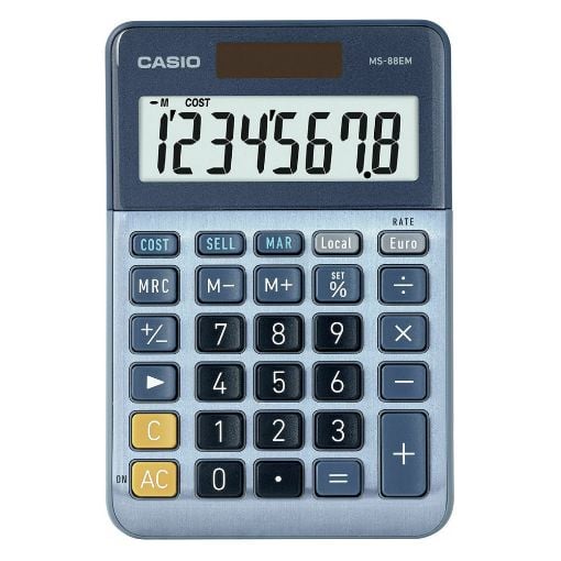 Εικόνα της Αριθμομηχανή 8 Ψηφίων Casio MS-88EM