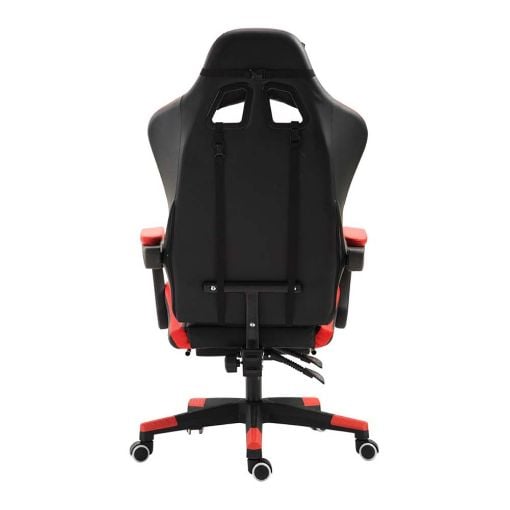 Εικόνα της Καρέκλα Gaming με Υποπόδιο Herzberg Red HG-8080RED