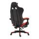 Εικόνα της Καρέκλα Gaming με Υποπόδιο Herzberg Red HG-8080RED