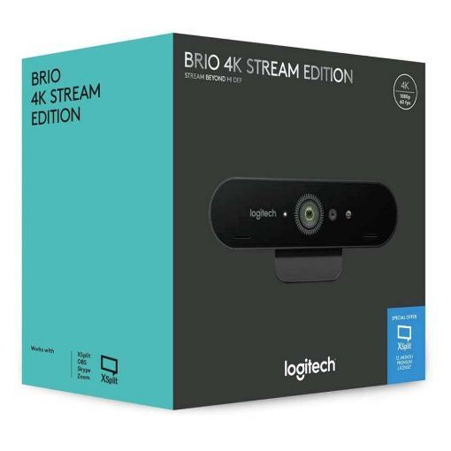 Εικόνα της Webcam Logitech BRIO Stream 4K Ultra HD 960-001194