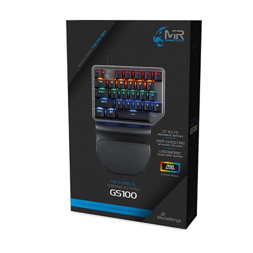 Εικόνα της Keypad MediaRange GS100 RGB Wired Mechanical MRGS100