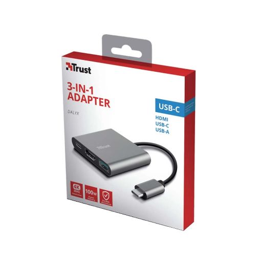 Εικόνα της Adapter Trust Dalyx USB-C 23772