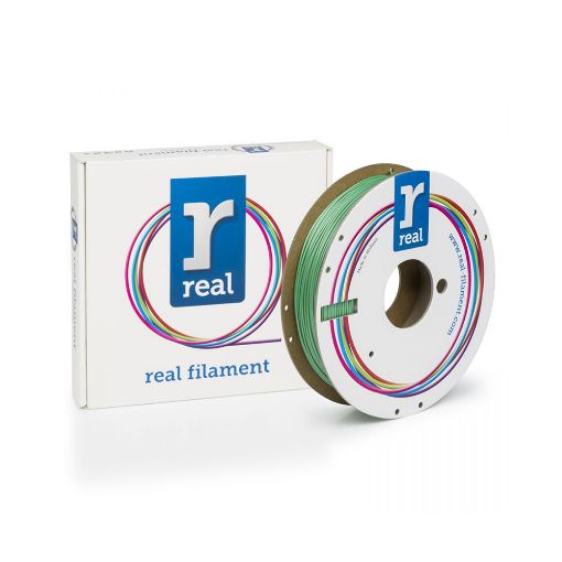 Εικόνα της Real PLA Filament 1.75mm Spool of 0.5Kg Satin Spring REFPLASATINSPRUCE500MM175