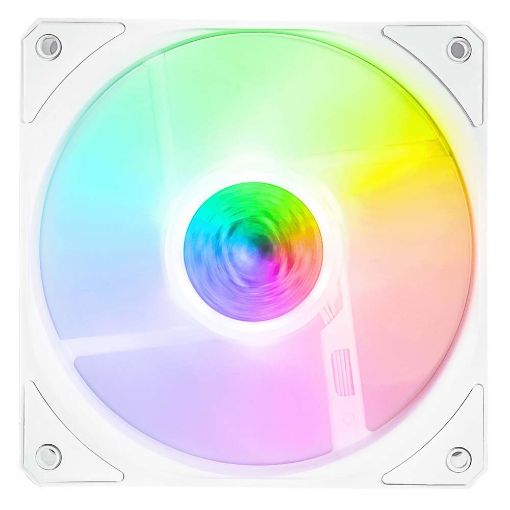 Εικόνα της Case Fan Cooler Master SickleFlow 120mm ARGB White Edition MFX-B2DW-18NPA-R1