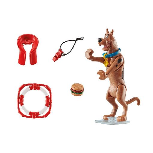 Εικόνα της Playmobil Scooby Doo -  Συλλεκτική Φιγούρα Scooby "Ναυαγοσώστης" 70713