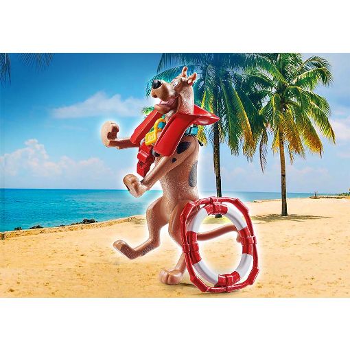 Εικόνα της Playmobil Scooby Doo -  Συλλεκτική Φιγούρα Scooby "Ναυαγοσώστης" 70713