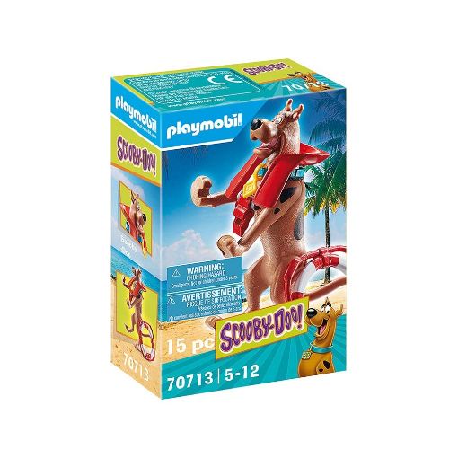 Εικόνα της Playmobil Scooby Doo -  Συλλεκτική Φιγούρα Scooby "Ναυαγοσώστης" 70713