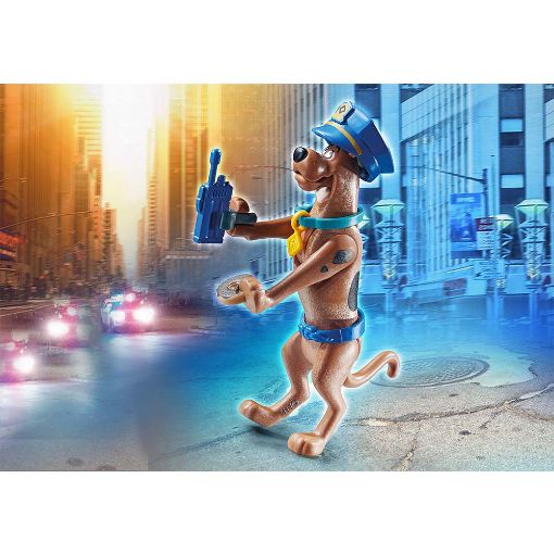 Εικόνα της Playmobil Scooby Doo - Συλλεκτική Φιγούρα Scooby "Αστυνομικός" 70714