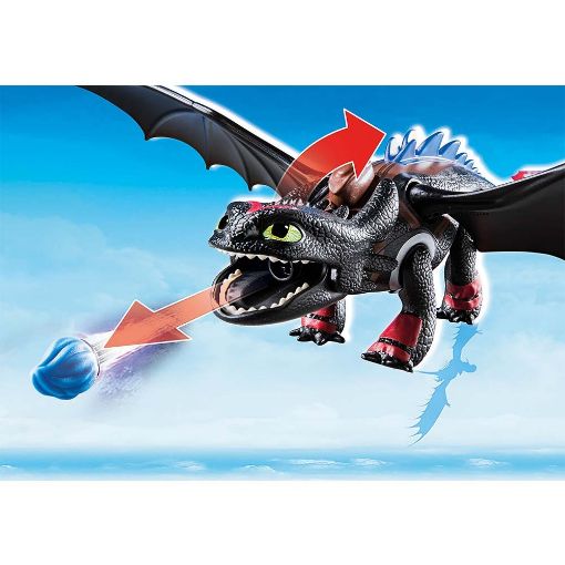 Εικόνα της Playmobil Dragons - Dreamworks Racing, Ψάρης Και Φαφούτης 70727