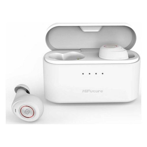 Εικόνα της True Wireless Ακουστικά Bluetooth HiFuture TidyBuds Pro με θήκη Power Bank 3000mAh Λευκό