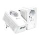Εικόνα της Powerline TP-Link TL-PA7027P v1.0 AV1000 Gigabit Passthrough Starter Kit