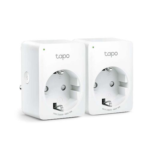 Εικόνα της Mini Smart Wi-Fi Socket TP-Link Tapo P100 v1 (2-pack)