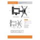 Εικόνα της Focus Mount Βάση τηλεόρασης Tilt & Swivel 17"-47" SMS23-44AT