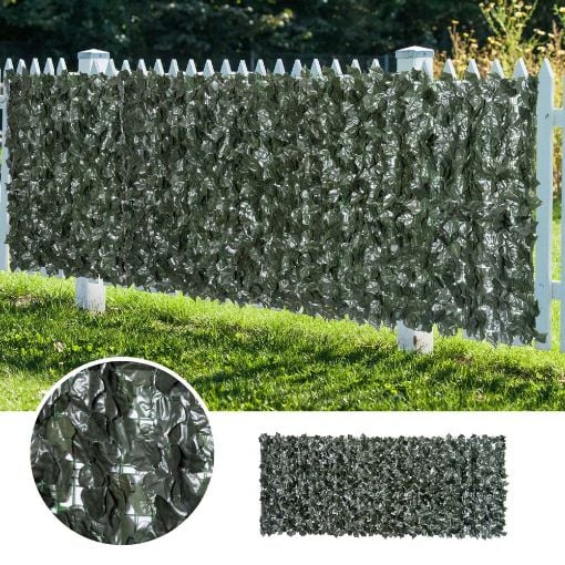 Εικόνα της Outsunny Φράκτης με Πλέγμα Φυλλωσιάς Anti-UV 240 x 100 cm 844-199