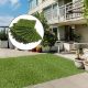 Εικόνα της Outsunny Συνθετικό Γρασίδι 10 Τεμάχια 30 x 30 cm Σκούρο Πράσινο 844-127