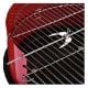 Εικόνα της Outsunny Τροχήλατη Ψησταριά Barbecue Μαύρο/Κόκκινο 01-0562
