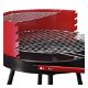Εικόνα της Outsunny Τροχήλατη Ψησταριά Barbecue Μαύρο/Κόκκινο 01-0562