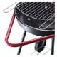 Εικόνα της Outsunny Τροχήλατη Ψησταριά Barbecue Μαύρο/Κόκκινο 01-0562
