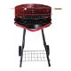 Εικόνα της Outsunny Τροχήλατη Ψησταριά Barbecue Μαύρο/Κόκκινο 01-0562