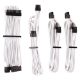 Εικόνα της Corsair Premium Sleeved PSU Cables Starter Kit Type-4 Gen4 White CP-8920217