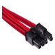 Εικόνα της Corsair Premium Sleeved Single PCIe Cable Type-4 Gen4 Red CP-8920244