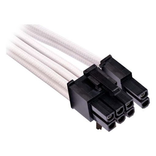 Εικόνα της Corsair Premium Sleeved Single PCIe Cable Type-4 Gen4 White CP-8920245