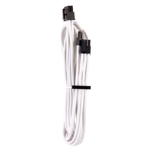 Εικόνα της Corsair Premium Sleeved Single PCIe Cable Type-4 Gen4 White CP-8920245