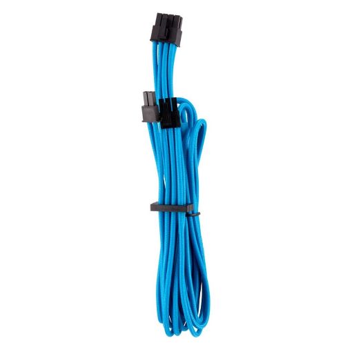 Εικόνα της Corsair Premium Sleeved Single PCIe Cable Type-4 Gen4 Blue CP-8920246