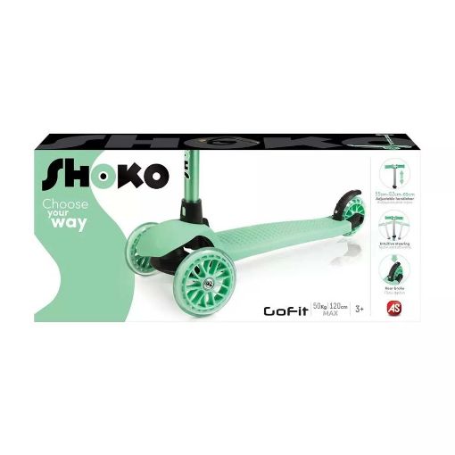 Εικόνα της AS Company - Shoko Scooter Twist And Roll Go Fit Πράσινο 5004-50501