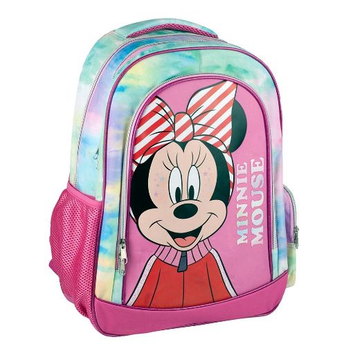 Εικόνα της Gim - Τσάντα Δημοτικού Οβάλ Minnie Nature 340-44031