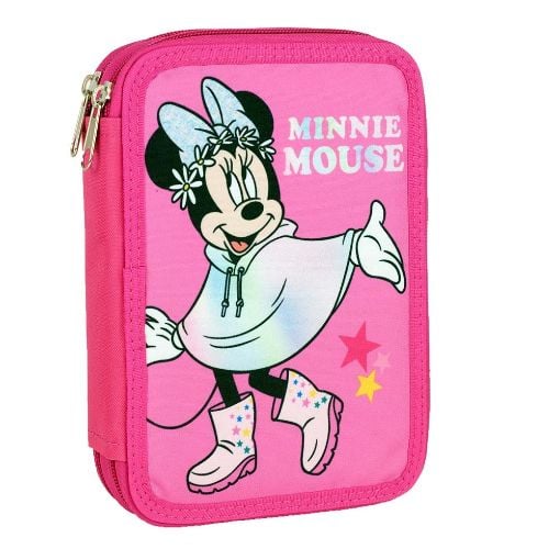 Εικόνα της Gim - Κασετίνα Διπλή Minnie Nature 340-44100