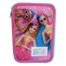 Εικόνα της Gim - Κασετίνα Διπλή Barbie Think Sweet 349-70100