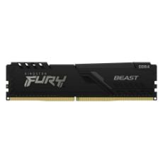 Εικόνα της Ram Kingston Fury Beast 8GB DDR4-2666MHz CL16 KF426C16BB/8 Black