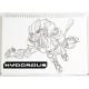 Εικόνα της Gim - Μπλοκ Ζωγραφικής Bakugan 23X33 cm 40φ. + Stickers 334-56416
