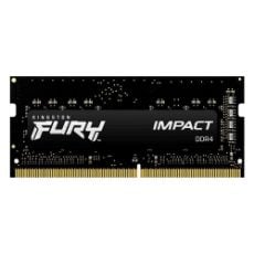 Εικόνα της Ram Kingston Fury Impact 8GB DDR4-2666MHz SODIMM CL15 KF426S15IB/8 Black
