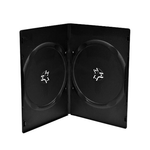 Εικόνα της MediaRange DVD Slimcase for 2 Discs 7mm Black BOX14-7-100