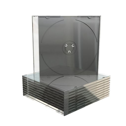 Εικόνα της MediaRange CD Slimcase for 1 Disc 5.2mm (machine packing grade) Black Tray BOX21-M