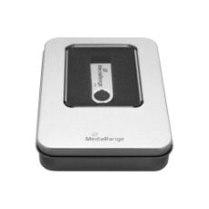 Εικόνα της MediaRange Aluminum Storage Box for USB Flash Drives Silver BOX901