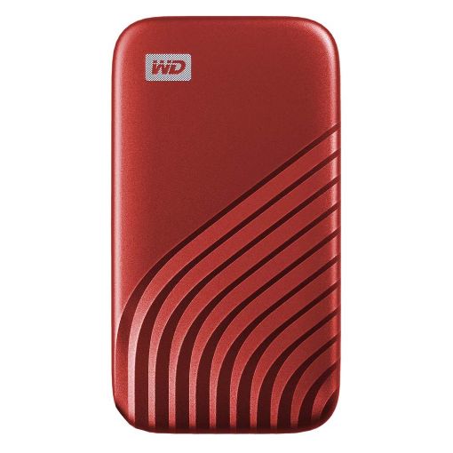 Εικόνα της Εξωτερικός Δίσκος SSD Western Digital My Passport 500GB Red NVMe WDBAGF5000ARD-WESN