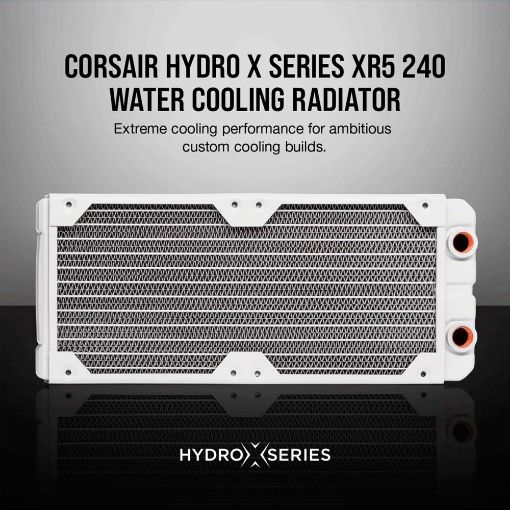 Εικόνα της Radiator Corsair Hydro X XR5 240 White CX-9030007-WW