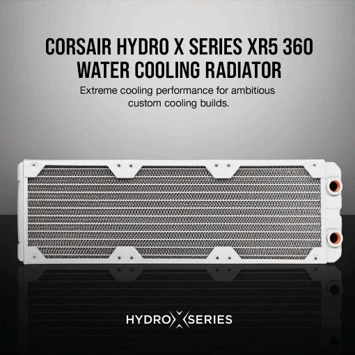 Εικόνα της Radiator Corsair Hydro X XR5 360 White CX-9030008-WW