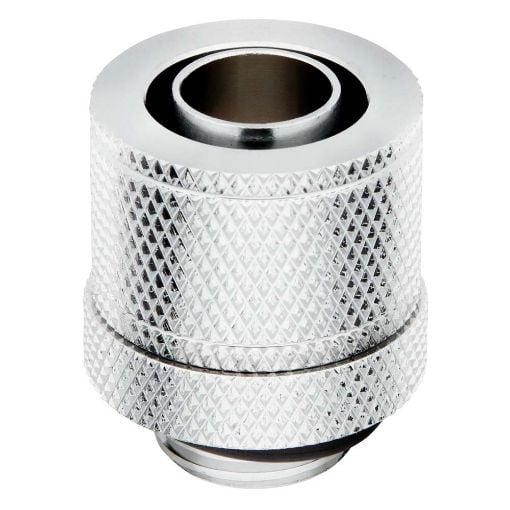 Εικόνα της Compression Fitting Corsair Hydro X XF Soft Straight (10/13mm) Chrome 4-Pack CX-9051001-WW